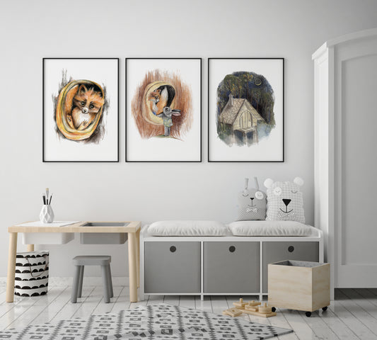 Children Art Print | Pitt Pastel