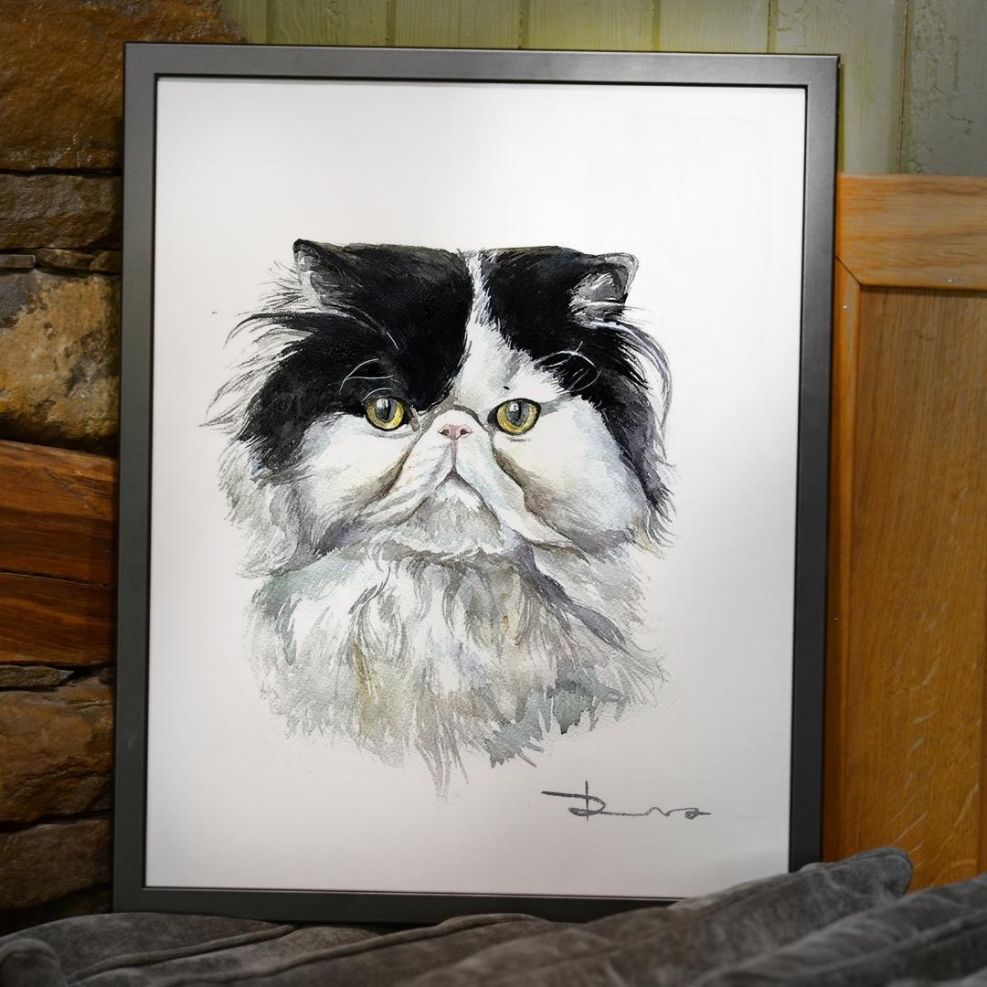 Pet Portrait Original Masterpiece | Watercolor