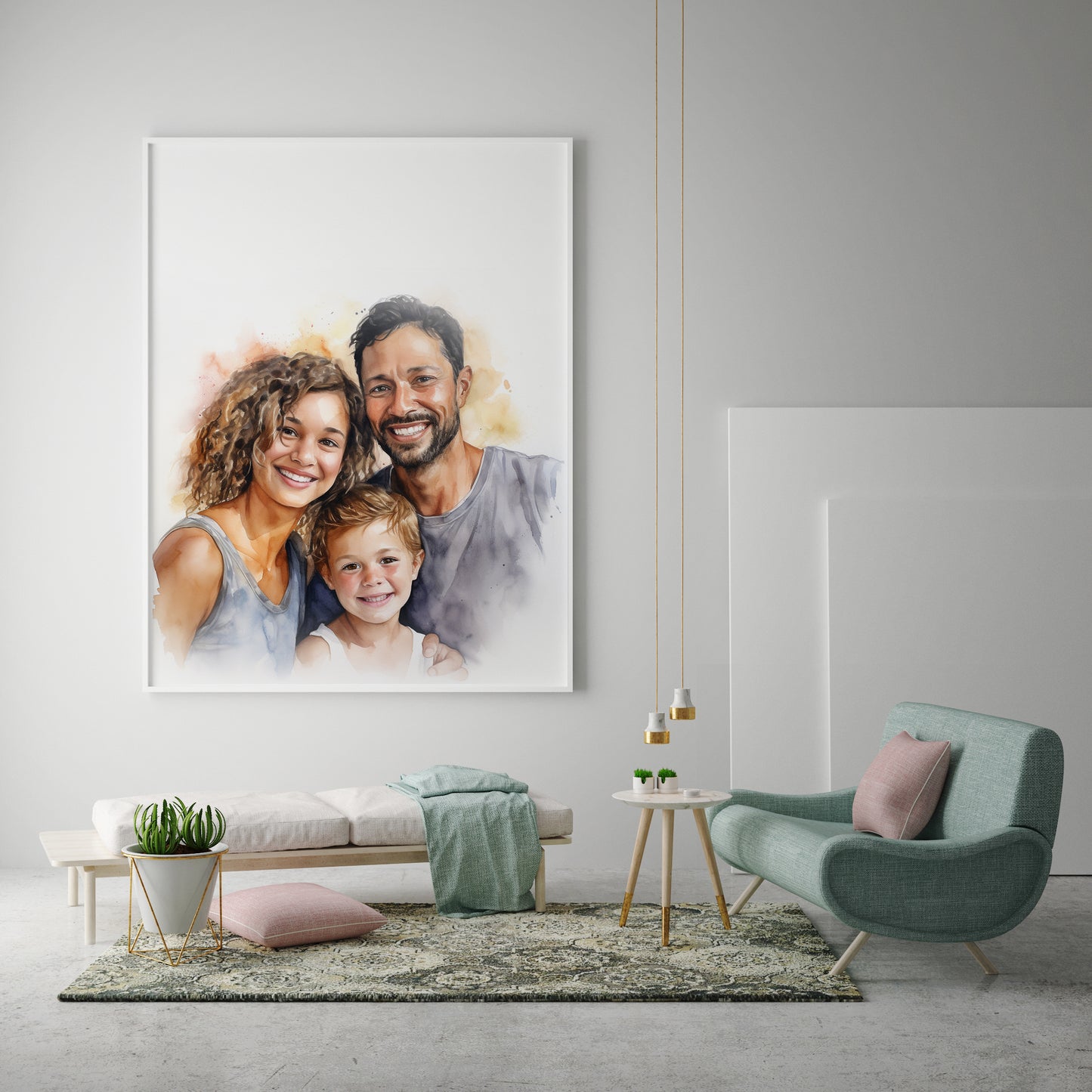 Custom family paintings