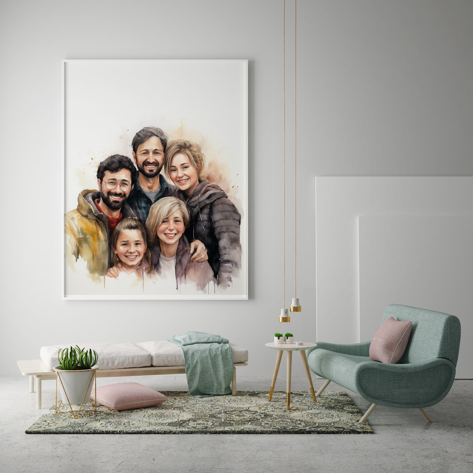 custom family wall art