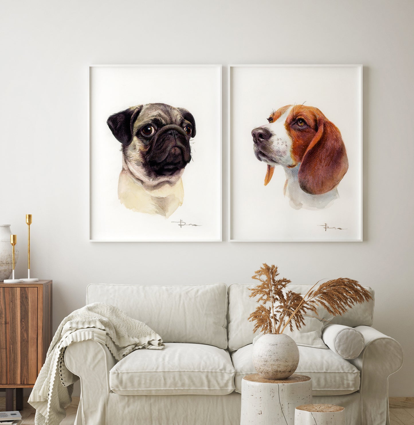 Pet Portrait Original Masterpiece | Watercolor