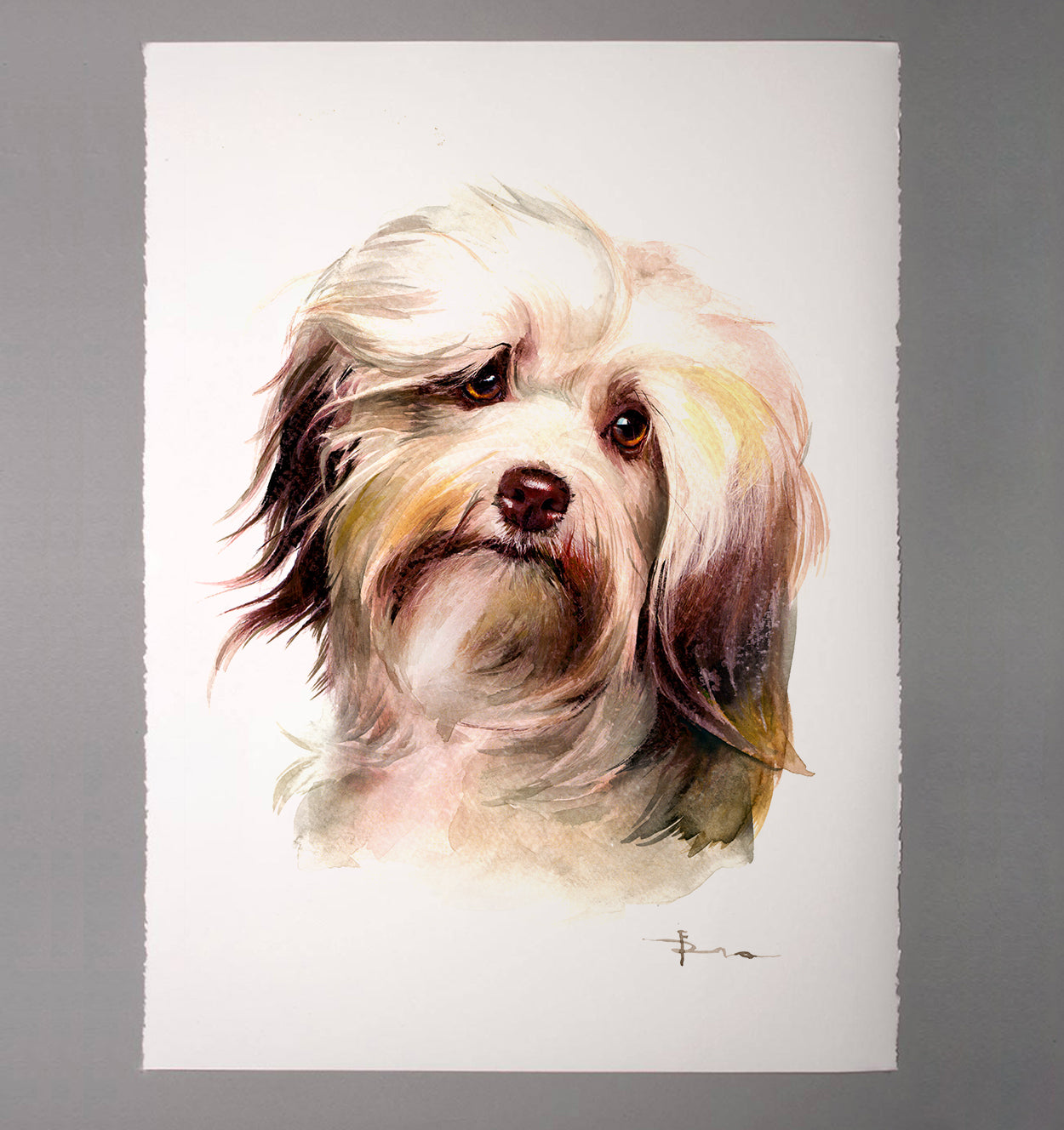 Pet Portrait Original Masterpiece | Watercolor